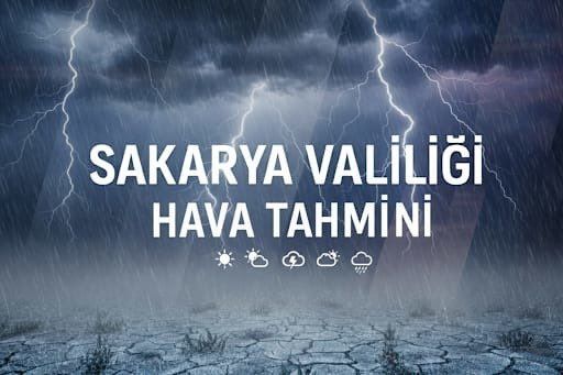 Sakarya’da sağanak alarmı: Valilik uyardı