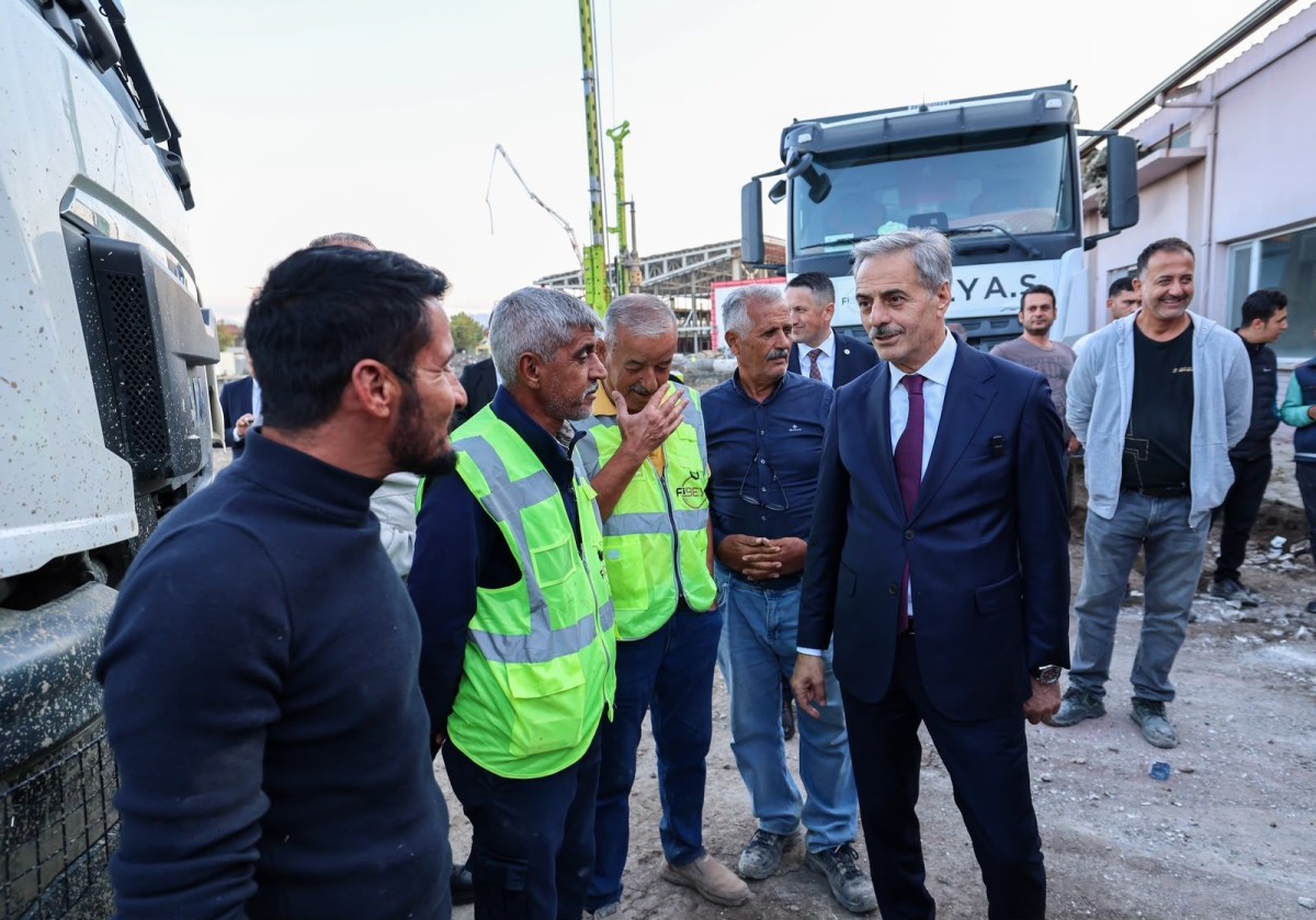 Alemdar, Recep Tayyip Erdoğan Kampüsü’nü yerinde inceledi