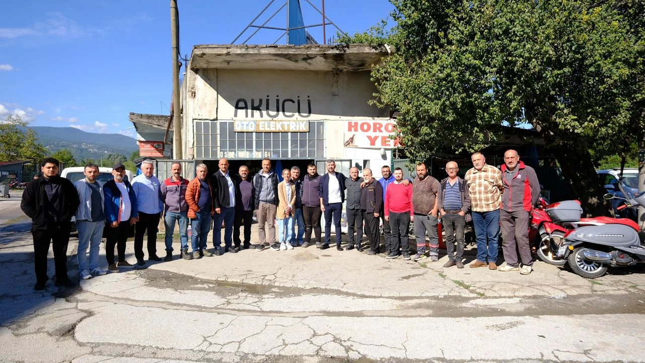 Başkan Şahin sanayi esnafıyla buluştu: “Kimse mağdur olmayacak”