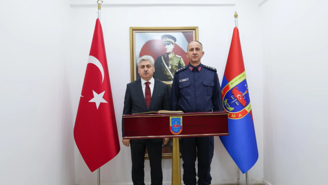 Vali Doğan’dan İl Jandarma Komutanlığı’na ziyaret