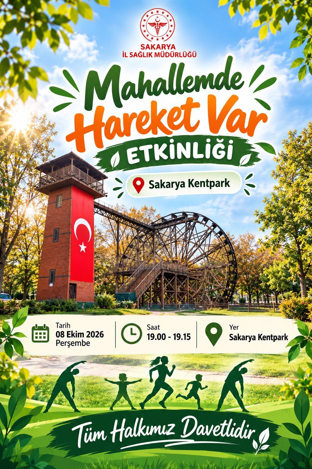 Sakaryalılar Kentpark’ta buluşacak!