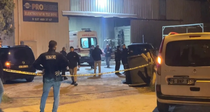 Bursa’da boya fabrikasında feci ölüm!