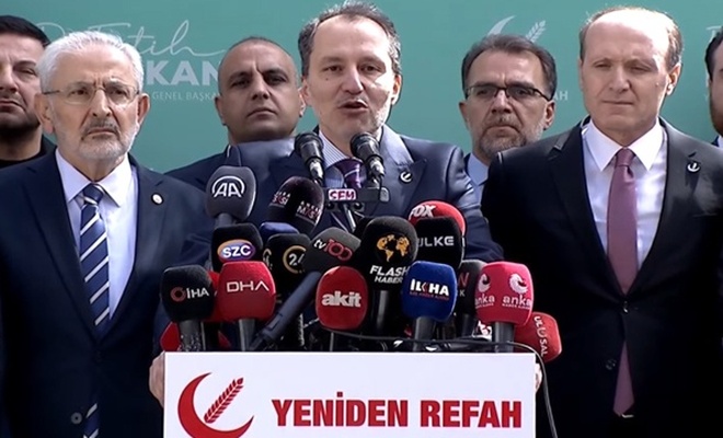 Yeniden Refah Partisi ittifak ve Cumhurbaşkanlığı kararını açıkladı!