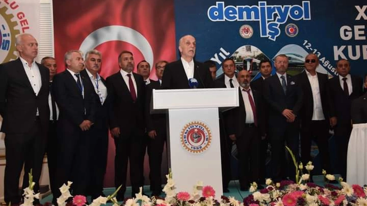 Ergün Atalay Demiryol-İş Sendikası'nda Başkan seçildi