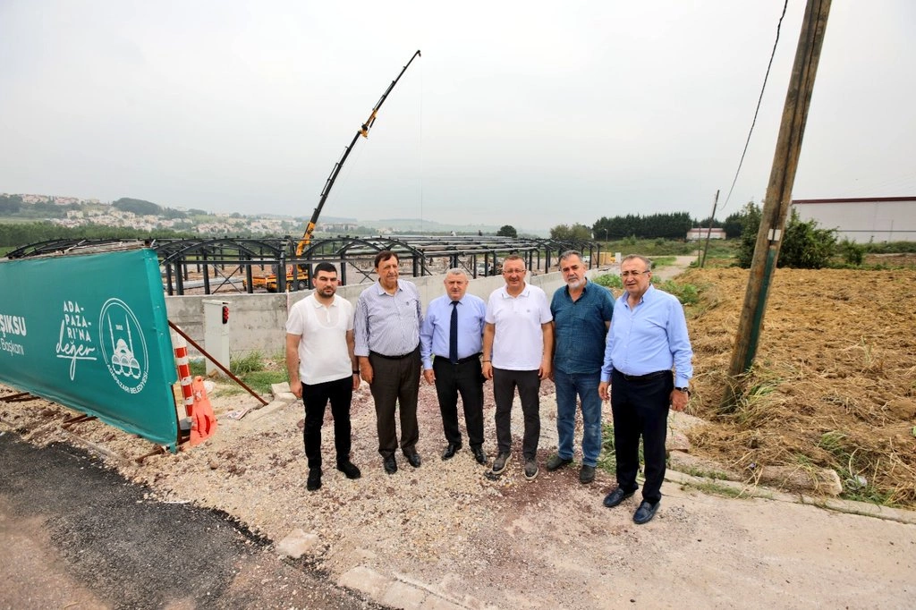 Başkan Işıksu, Balcı ve Toçoğlu ile birlikte projeleri yerinde inceledi