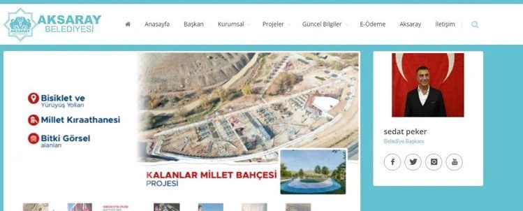 Belediyenin sitesini hackleyip Sedat Peker'i başkan yaptılar