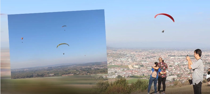 Yamaç paraşütçülerin gözde adresi Kırantepe'de sezon kapanıyor