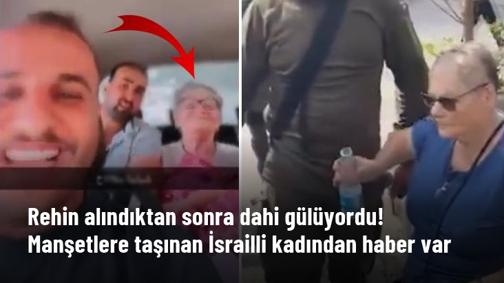 Tebessümü dünyada yankı uyandırmıştı! Hamas'ın operasyonunda rehin alınan yaşlı kadın kurtarıldı