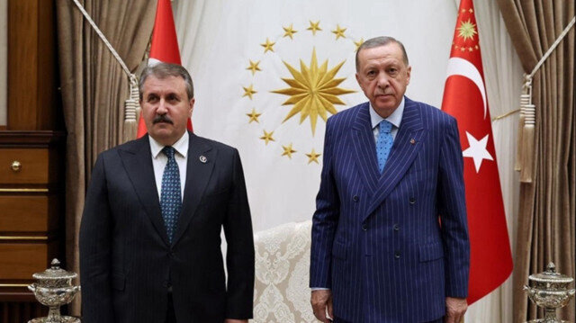 Cumhurbaşkanı Erdoğan'dan, Destici'ye tebrik telefonu