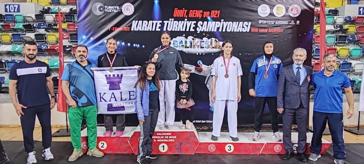Kale Okulları’nın başarılı karatecisi Armina Erkan, Balkan Şampiyonası’nda Türkiye’yi temsil edecek