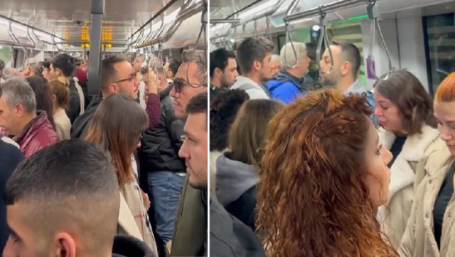 Saat 9'u 5 geçe İstanbul metrosu! Onlarca vatandaş Ata'sını böyle andı