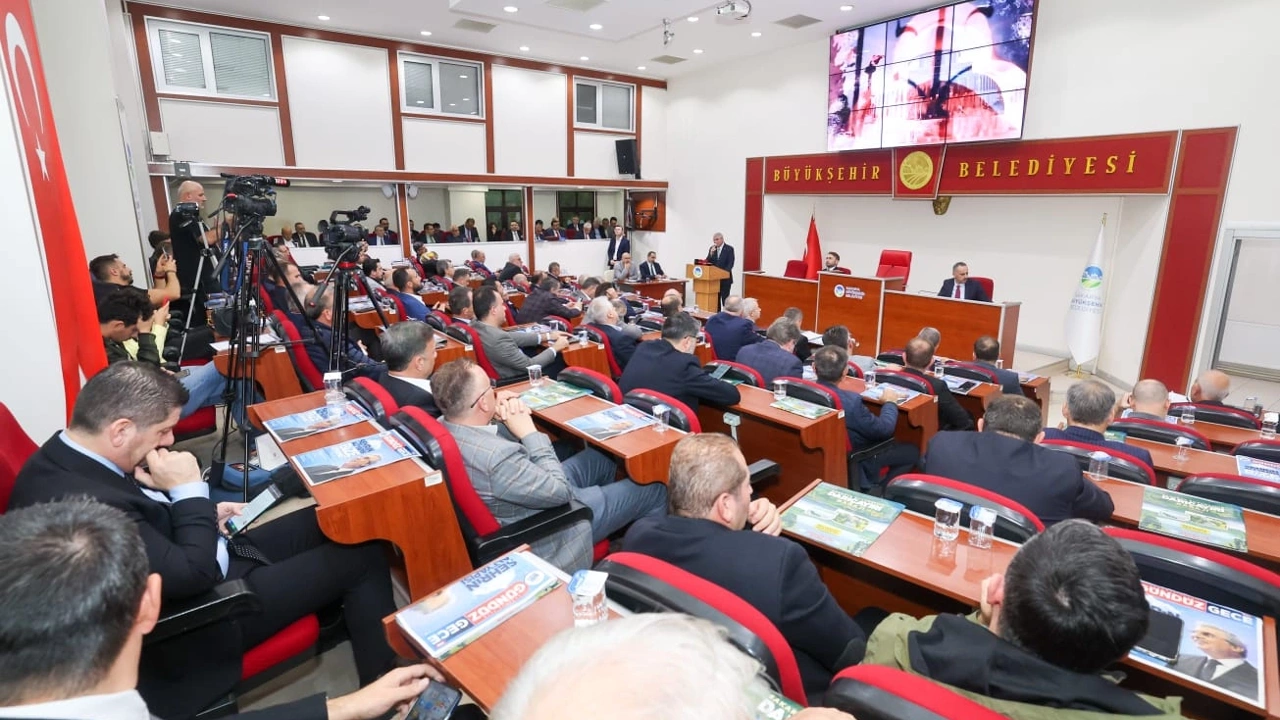 Büyükşehir Kasım ayı Meclisi toplandı