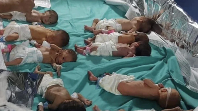 Kuşatma altındaki Şifa Hastanesi'nde bebekler ölümle burun buruna! Vücut ısılarını sağlamak için folyoya sardılar