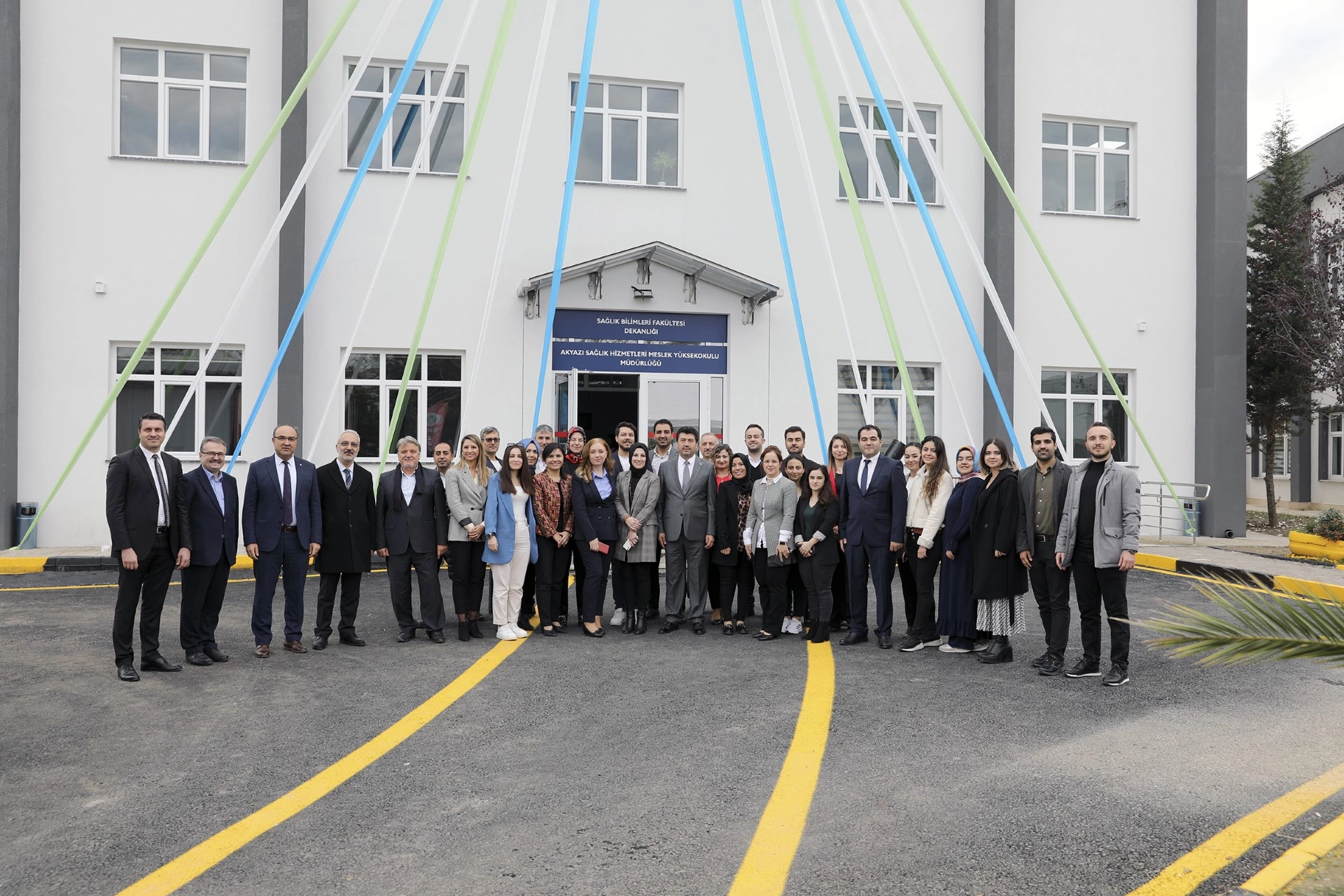 SUBÜ’nün yeni sağlık eğitimi binası törenle açıldı