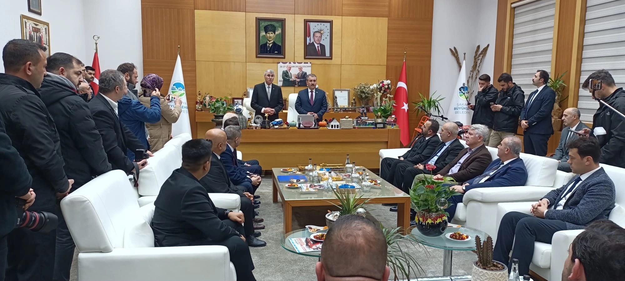 BBP Genel Başkanı Destici'den Büyükşehir'e ziyaret