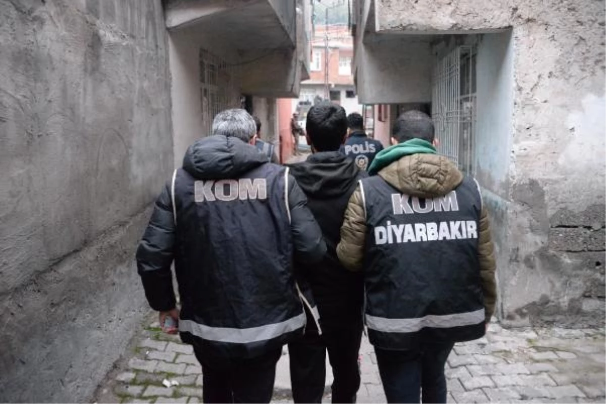 Diyarbakır'da silah operasyonu: 9 şüpheli gözaltına alındı