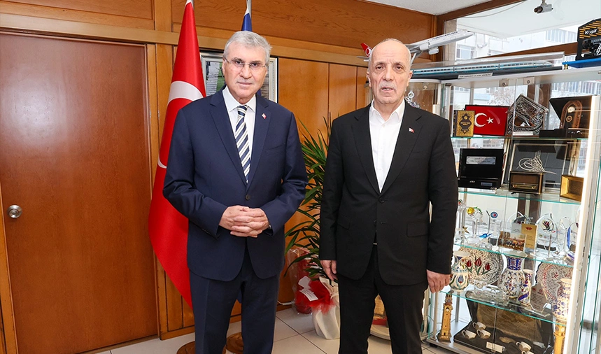 Başkan Yüce'den Ergün Atalay'a 'Hayırlı olsun' ziyareti