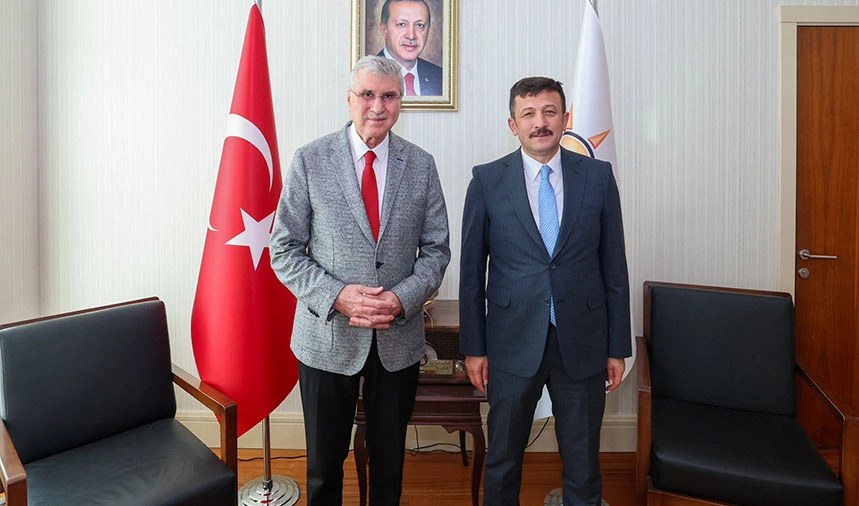 Başkan Yüce'nin Ankara temasları