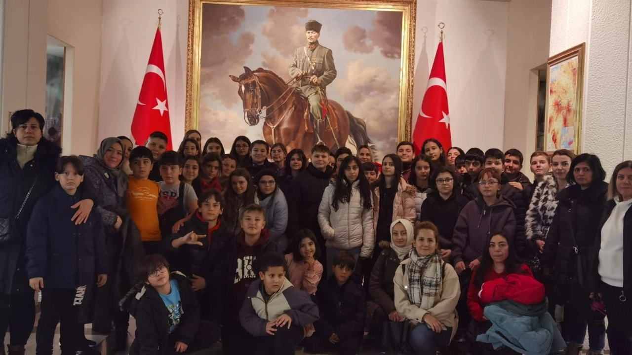 Nuri Bayar Ortaokulu'ndan anlamlı Ankara gezisi