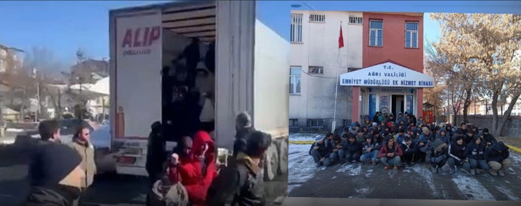 Sakarya'ya doğru yola çıkan TIR'da 85 kaçak göçmen yakalandı