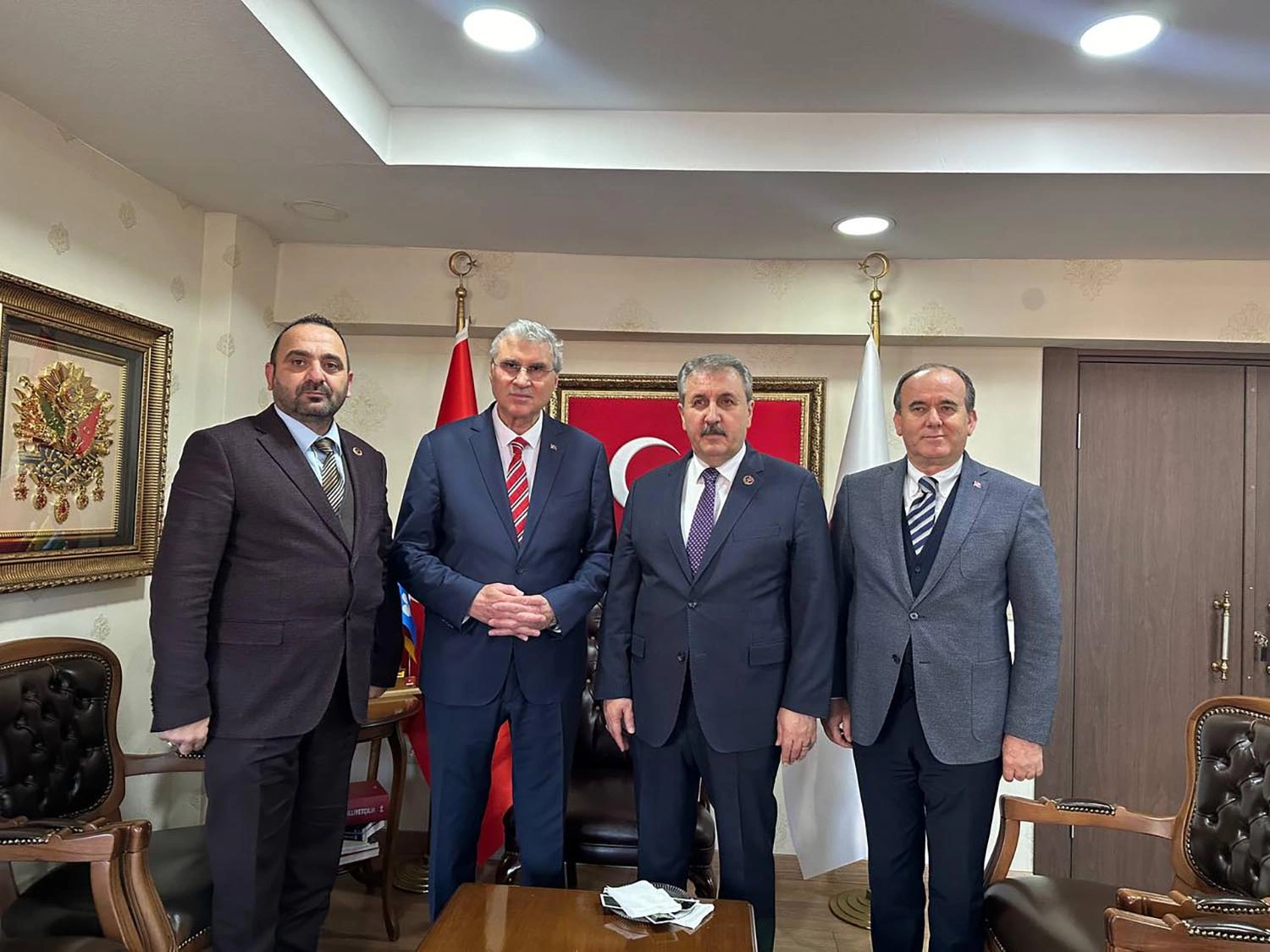 Başkan Yüce'den Ankara'da önemli temaslar: “Tek derdimiz memleket”