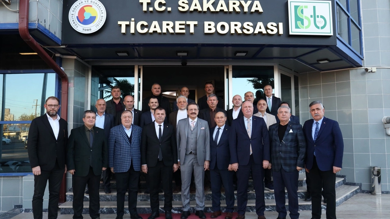 TOBB Başkanı Hisarcıklıoğlu'ndan STB'ye ziyaret