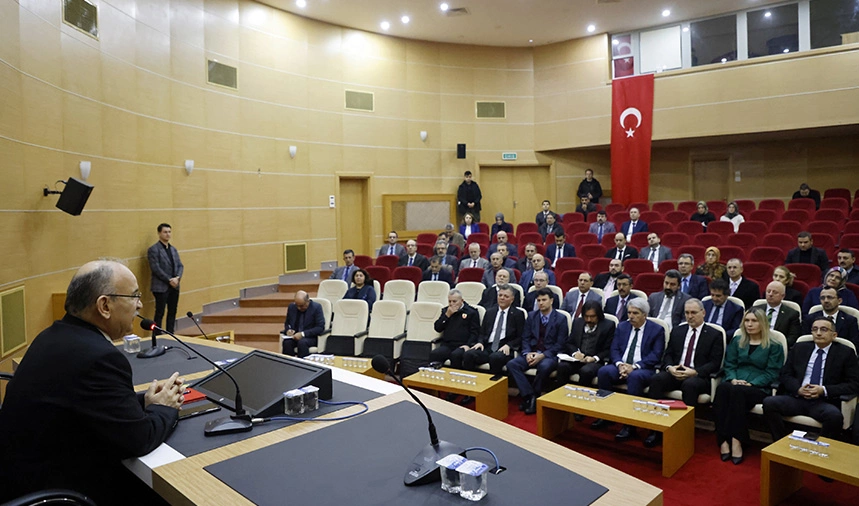 Vali Karadeniz, İl İdare Şube Başkanları Toplantısı'na başkanlık etti