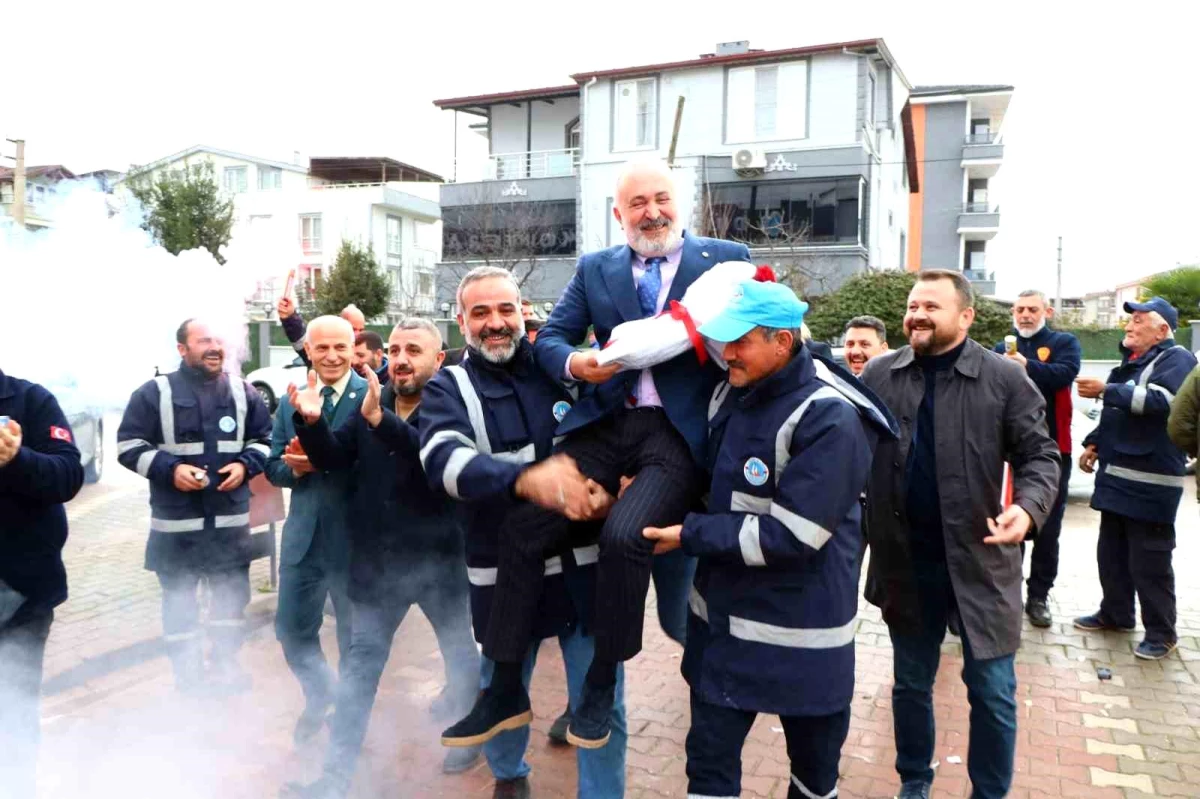 Çiftlikköy Belediyesi'nde işçilere yüzde 60 zam!