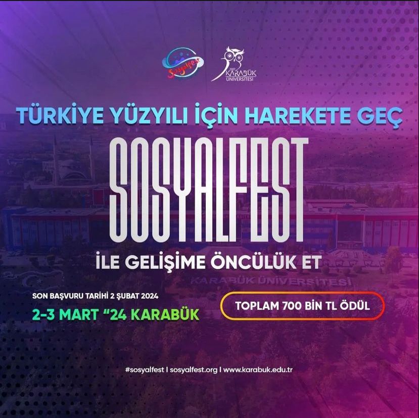 Türkiye'nin İlk Sosyal Bilimler Festivali Sosyalfest'e Rekor Başvuru!
