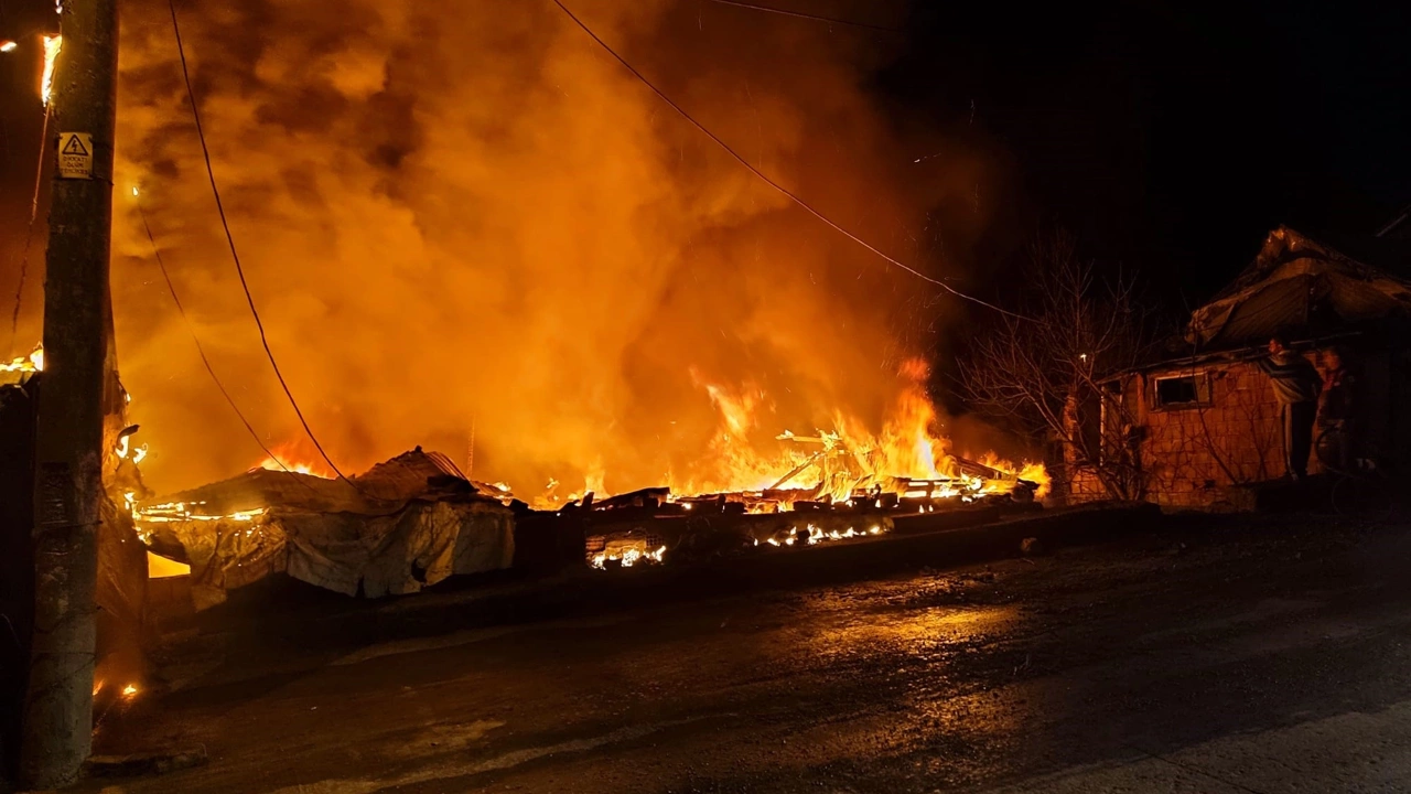 Zonguldak'ta Yangın Dramı: