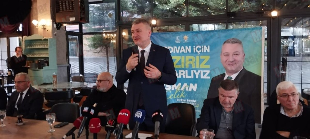 Osman Çelik Basınla Buluştu: Serdivan'ın Geleceği Masada!