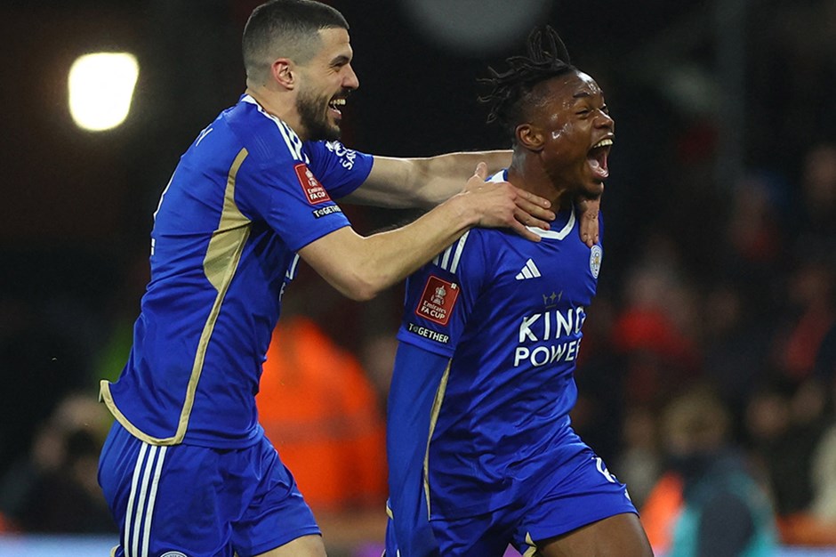 Leicester City Tur Biletini Uzatmada Aldı: Bournemouth'u 1-0 Mağlup Etti