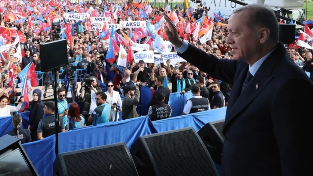 Cumhurbaşkanı Erdoğan, 80 bin kişiyle miting yapmıştı! 