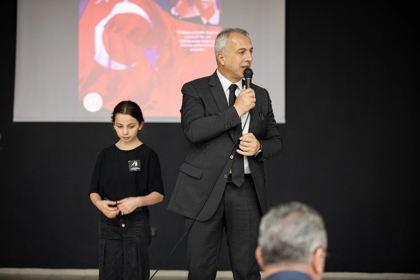Başkan Babaoğlu, Şehit Ali Gaffar Okkan'a vefa programında öğrencilerle buluştu