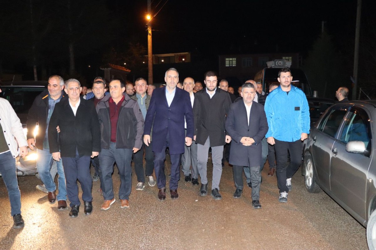 İl Başkanı Tever, Söğütlü'de vatandaşlarla buluştu