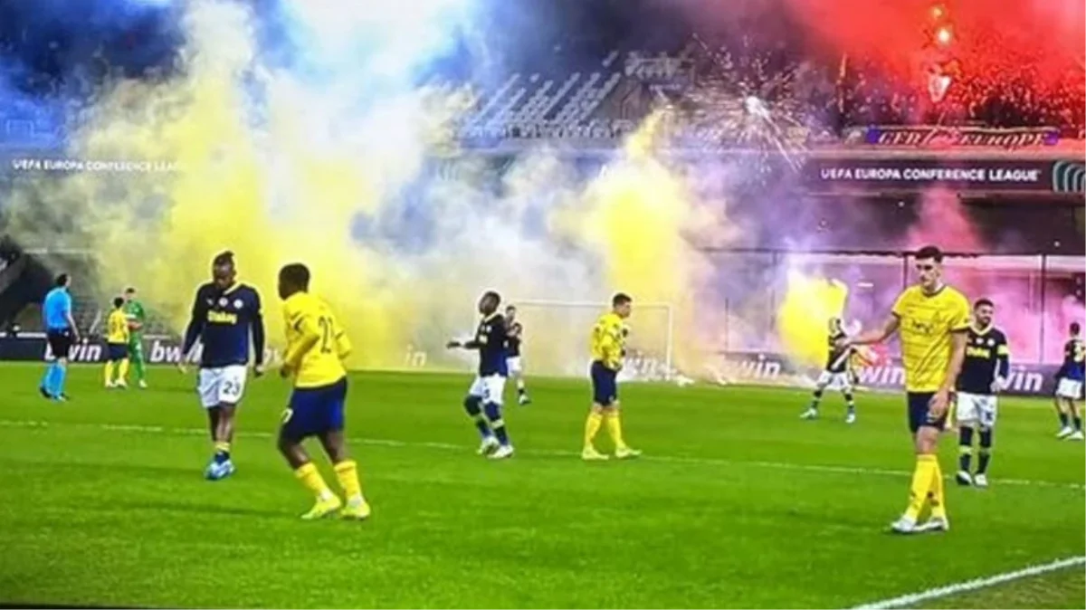 Stadı yakmanın bedeli ağır oldu! UEFA'dan Fenerbahçe'ye ağır ceza