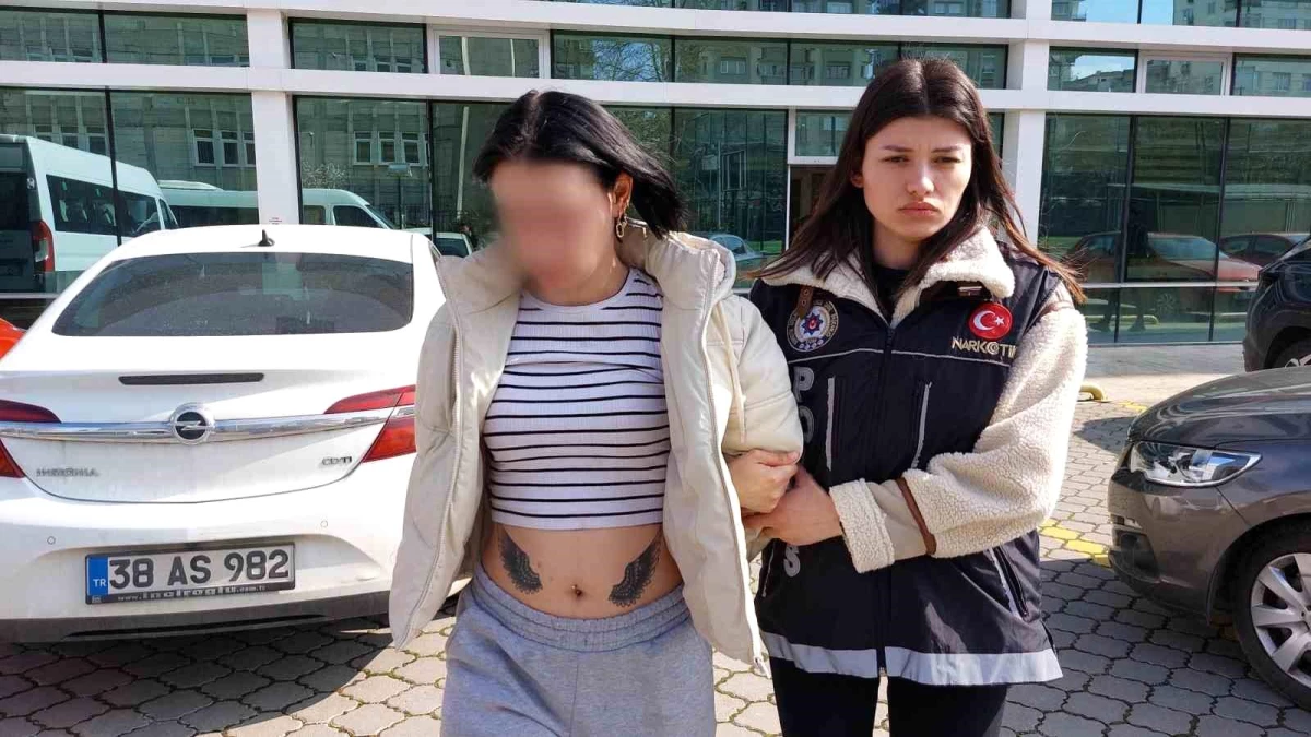 Samsun'da apart otelde uyuşturucu madde ve hassas teraziyle yakalanan kadın tutuklandı
