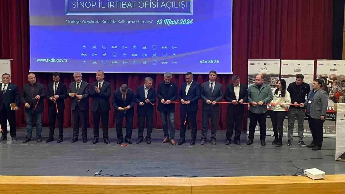 Sinop'ta Tarım ve Kırsal Kalkınmayı Destekleme Kurumu İrtibat Ofisi Açıldı