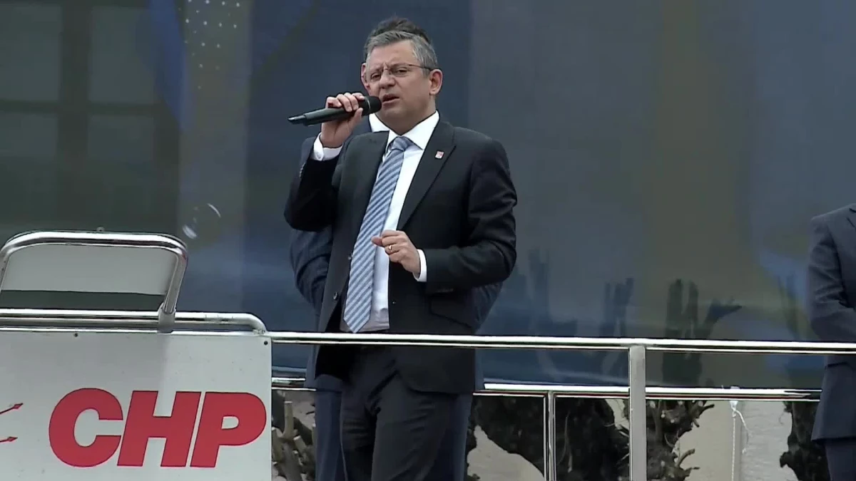 CHP Genel Başkanı Özgür Özel'den şok açıklama