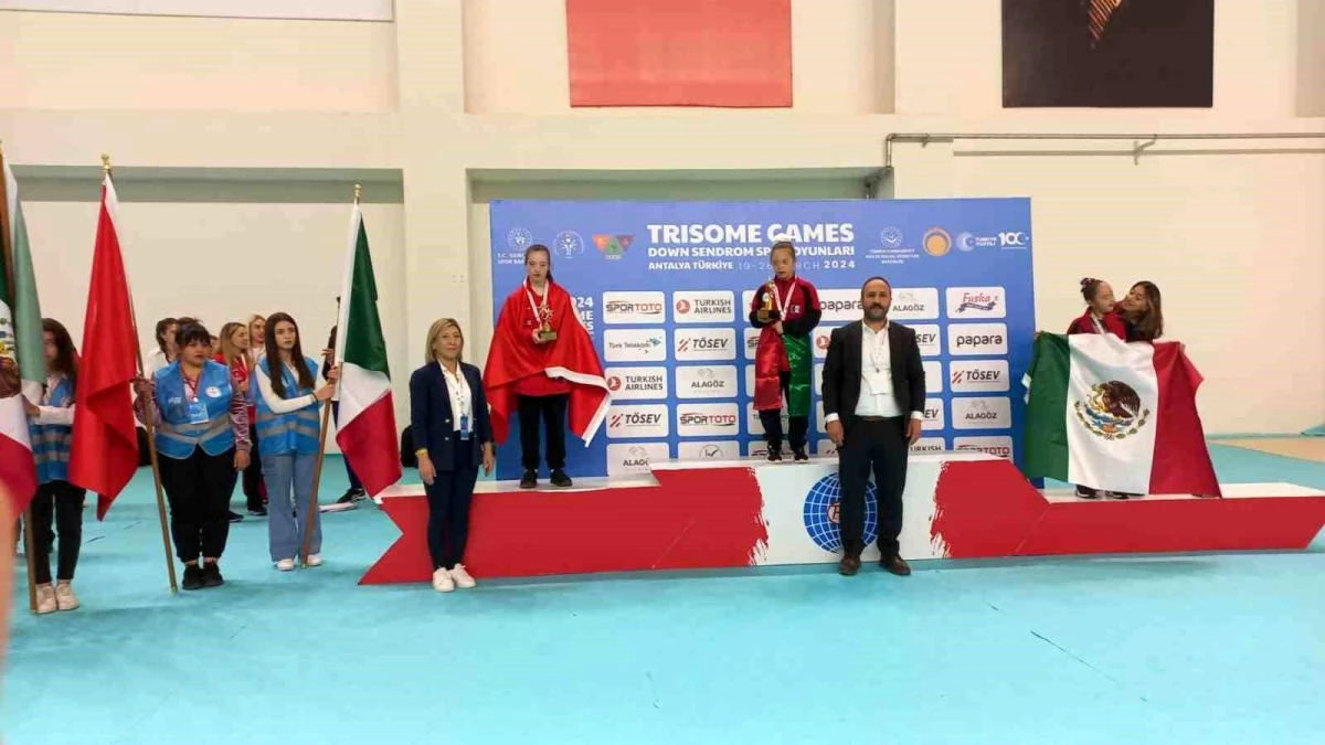 Erzurumlu Sümeyye Uruk, Jimnastik Şampiyonasında Dünya İkincisi Oldu