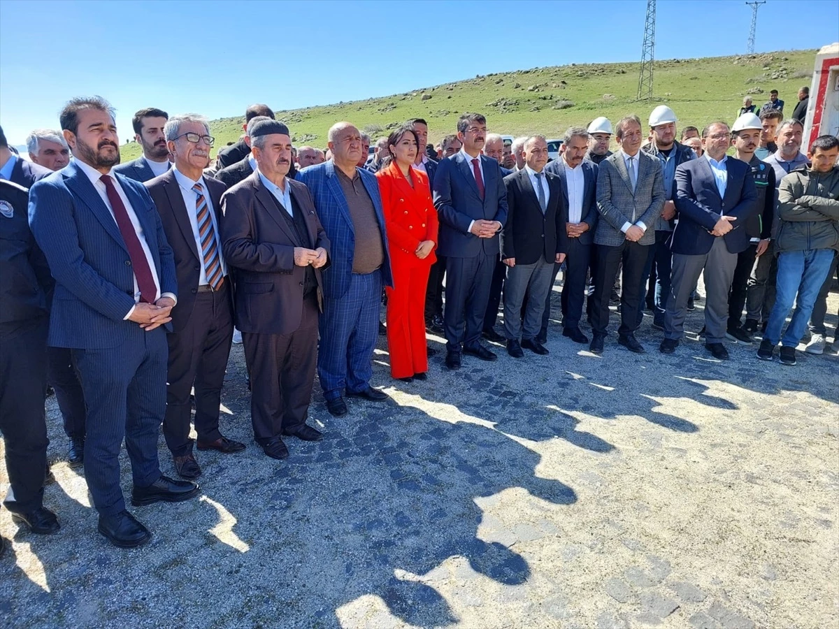 Hasankeyf'te doğal gaz hattı temel atma töreni gerçekleştirildi