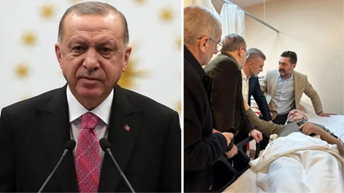 Seçim broşürü dağıtırken saldırıya uğramıştı, Cumhurbaşkanı Erdoğan'dan telefon geldi