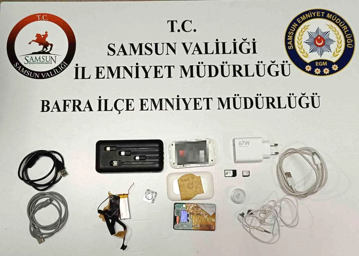 Samsun'da Ehliyet Sınavında Kopya Düzenekleri Ele Geçirildi