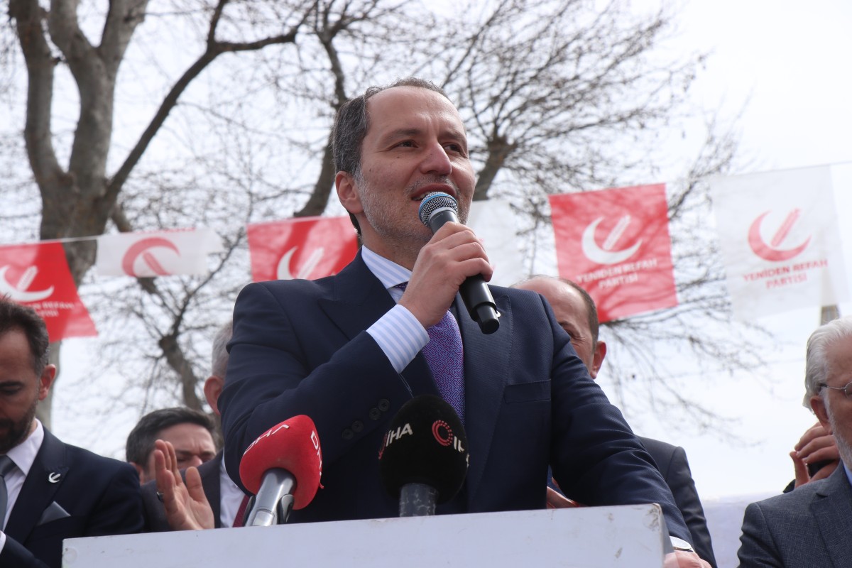 Yeniden Refah Partisi Genel Başkanı Erbakan: “MHP'yi geride bıraktık, şimdi İYİ Parti var”