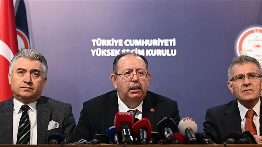  YSK Başkanı Yener: Büyükşehir belediye başkanlığı seçimine katılım oranı yüzde 78,11 olarak gerçekleşmiştir