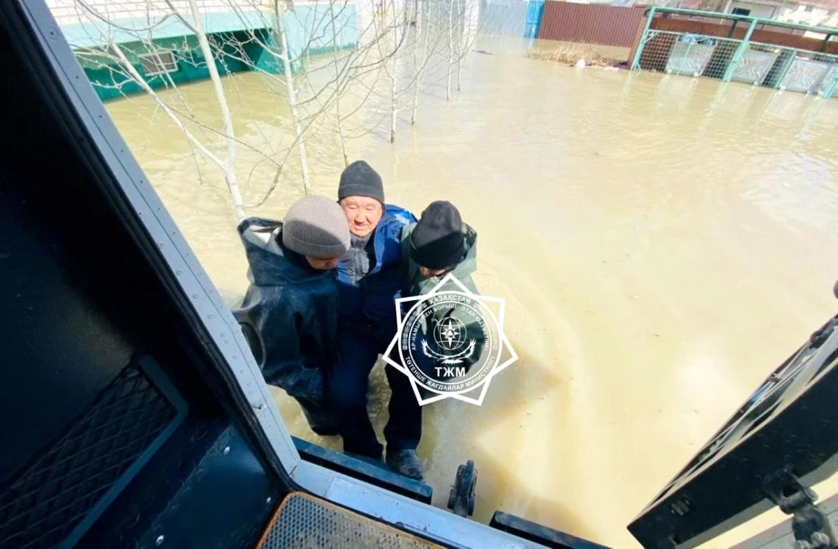 Kazakistan'da Sel Felaketinde Tahliye Edilenlerin Sayısı 29 Bini Çocuk 86 Bini Aştı