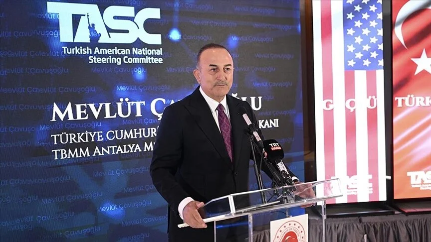 Başkanı Çavuşoğlu New York'ta Türk Diasporası Buluşması'na katıldı
