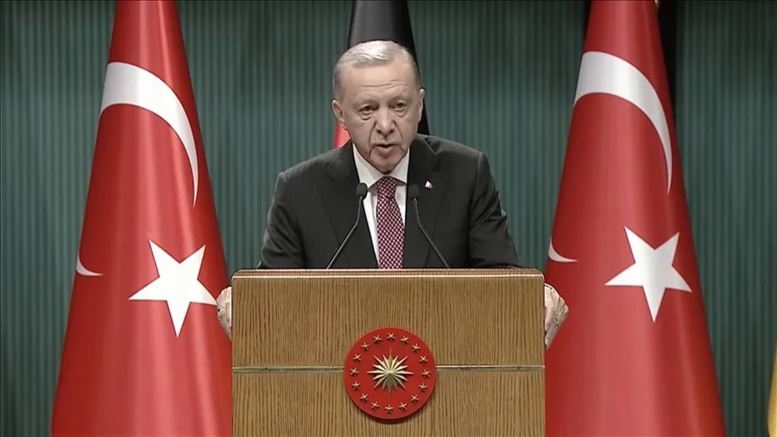 Cumhurbaşkanı Erdoğan: (İsrail-Filistin) Şu anda rehinelerin takası noktasında bir gayretin içerisindeyiz