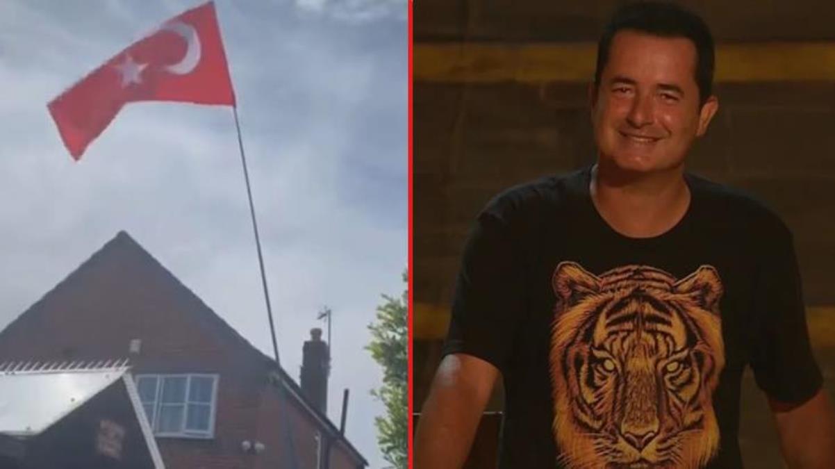 Acun Ilıcalı, evine Türk bayrağı asan Hull City taraftarını ziyaret etti