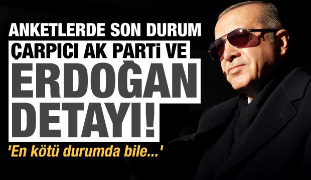 Anketlerde son durum: Çarpıcı AK Parti ve Erdoğan detayı! 'En kötü durumda bile...'